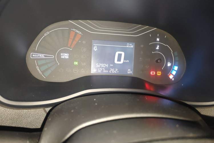 Used Dongfeng NAMMI EX1 2022 PRO Tiger Glory Luxury Model Odometer Close Up