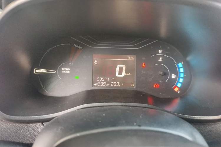 Used Dongfeng NAMMI EX1 2022 Revised PRO Tiger Glory Advanced Version Odometer Close Up