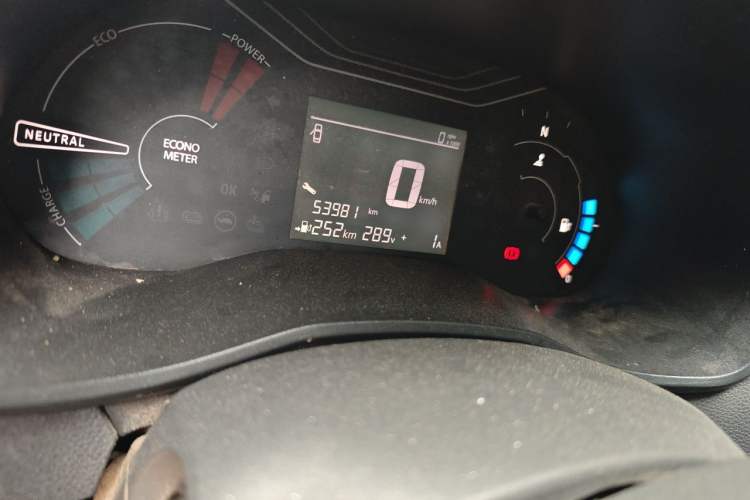 Used Dongfeng NAMMI EX1 2022 PRO Tiger Glory Standard Model Odometer Close Up