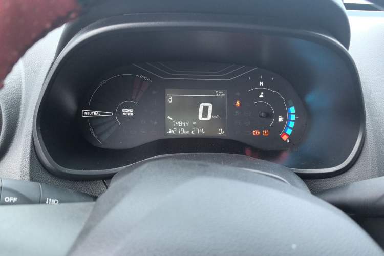 Used Dongfeng NAMMI EX1 2022 PRO Tiger Glory Standard Model Odometer Close Up