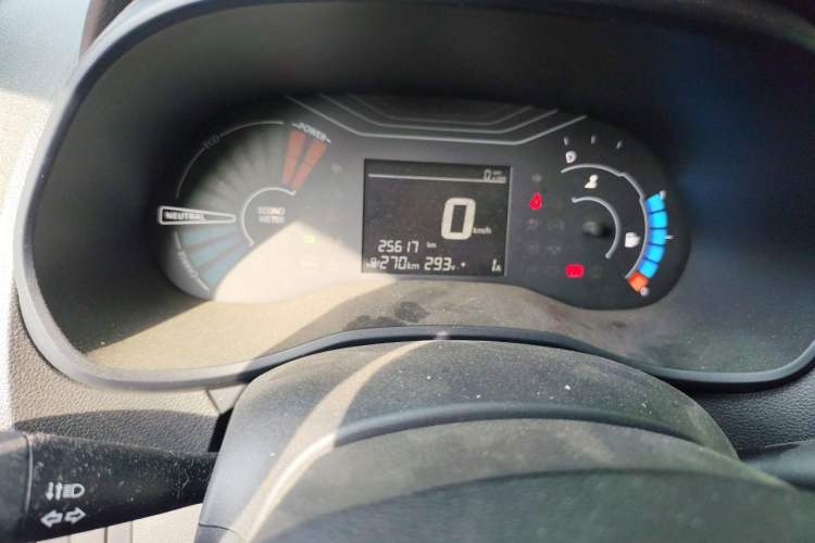 Used Dongfeng NAMMI EX1 2022 PRO Tiger Glory Luxury Model Odometer Close Up
