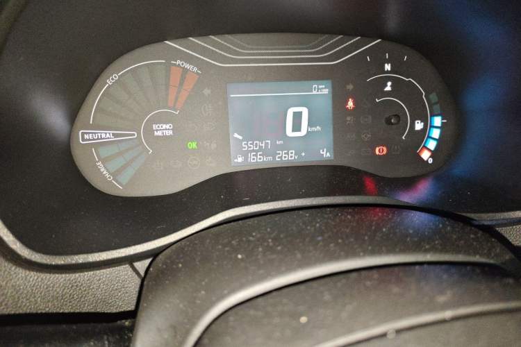 Used Dongfeng NAMMI EX1 2022 Revised PRO Enjoyment Version Odometer Close Up
