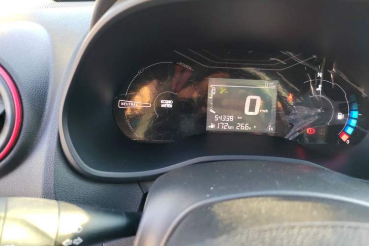 Used Dongfeng NAMMI EX1 2022 PRO Yuecheng Model Odometer Close Up