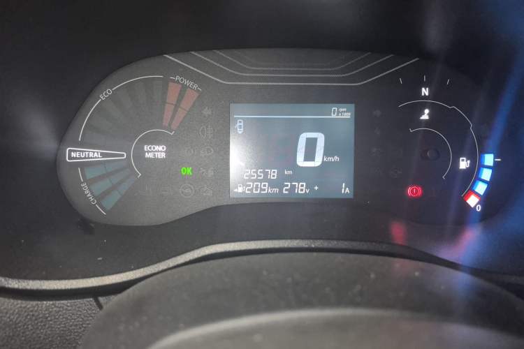 Used Dongfeng NAMMI EX1 2022 PRO Enjoyment Model Odometer Close Up