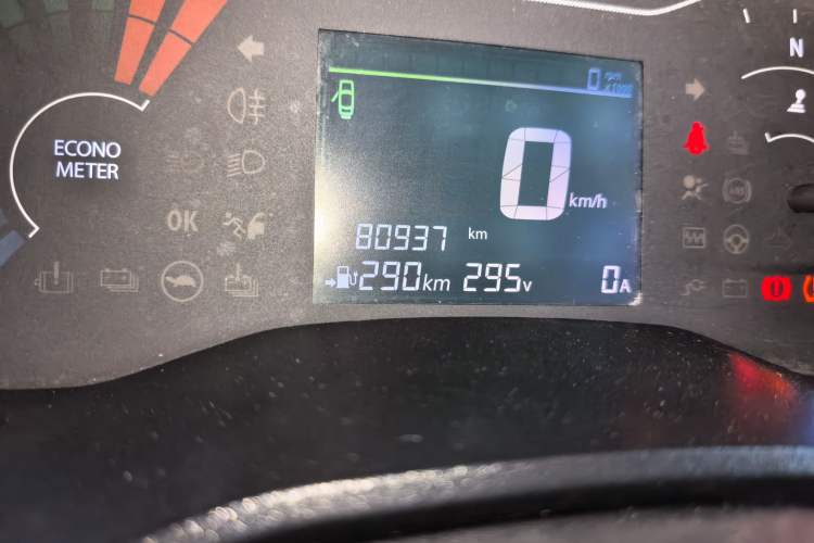 Used Dongfeng NAMMI EX1 2022 PRO Enjoyment Model Odometer Close Up