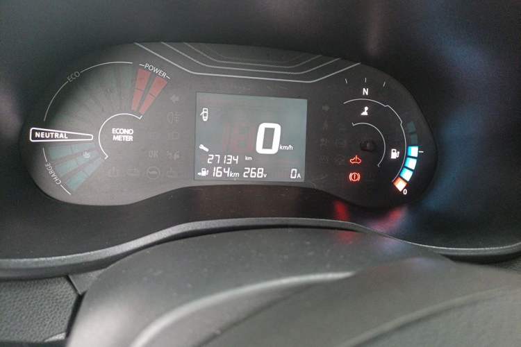 Used Dongfeng NAMMI EX1 2022 Revised PRO YueShi Version Odometer Close Up