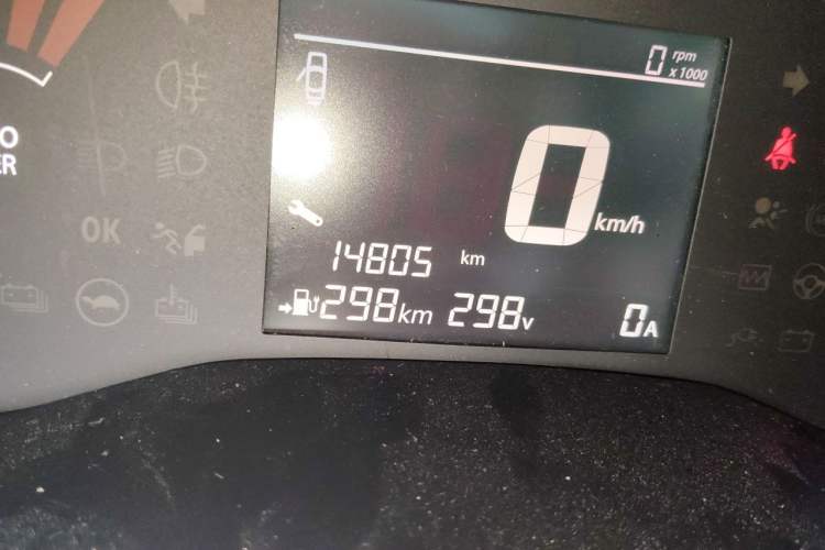 Used Dongfeng NAMMI EX1 2022 Revised PRO Yuecheng Version Odometer Close Up
