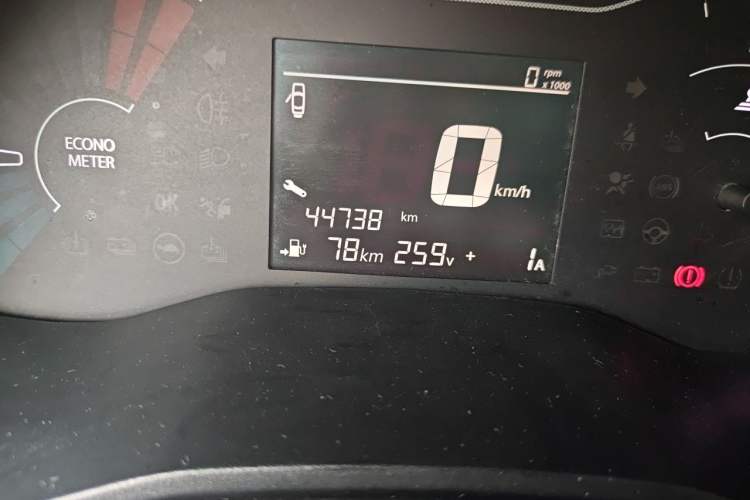 Used Dongfeng NAMMI EX1 2022 Revised PRO Enjoyment Version Odometer Close Up