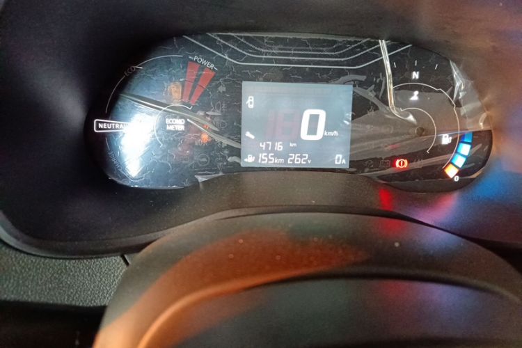 Used Dongfeng NAMMI EX1 2022 PRO Enjoyment Model Odometer Close Up