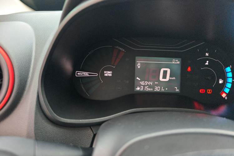 Used Dongfeng NAMMI EX1 2022 Revised PRO Enjoyment Version Odometer Close Up