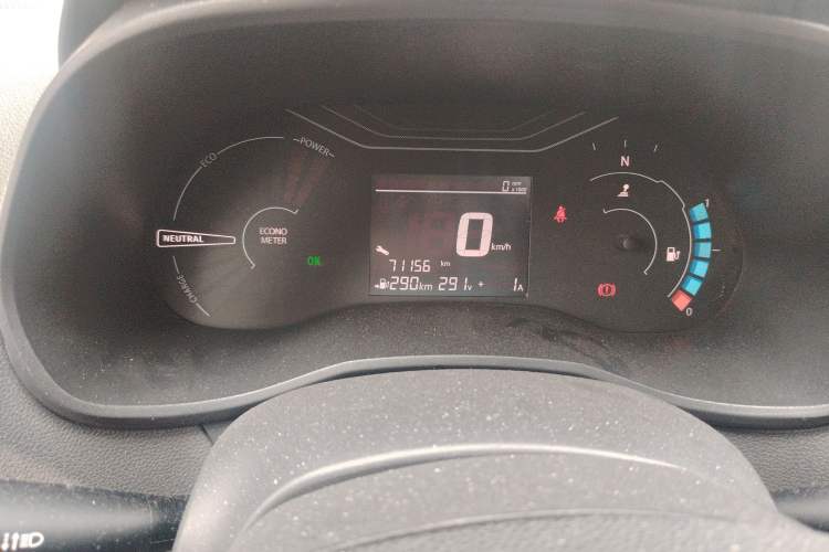 Used Dongfeng NAMMI EX1 2022 PRO Enjoyment Model Odometer Close Up