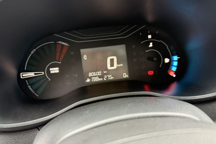 Used Dongfeng NAMMI EX1 2022 Revised PRO YueShi Version Odometer Close Up