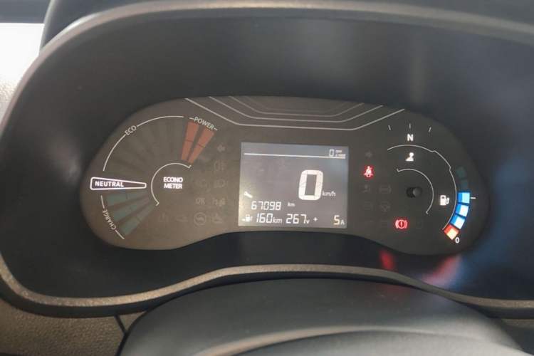 Used Dongfeng NAMMI EX1 2022 Revised PRO Enjoyment Version Odometer Close Up