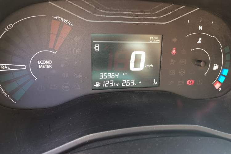 Used Dongfeng NAMMI EX1 2022 Revised PRO YueShi Version Odometer Close Up