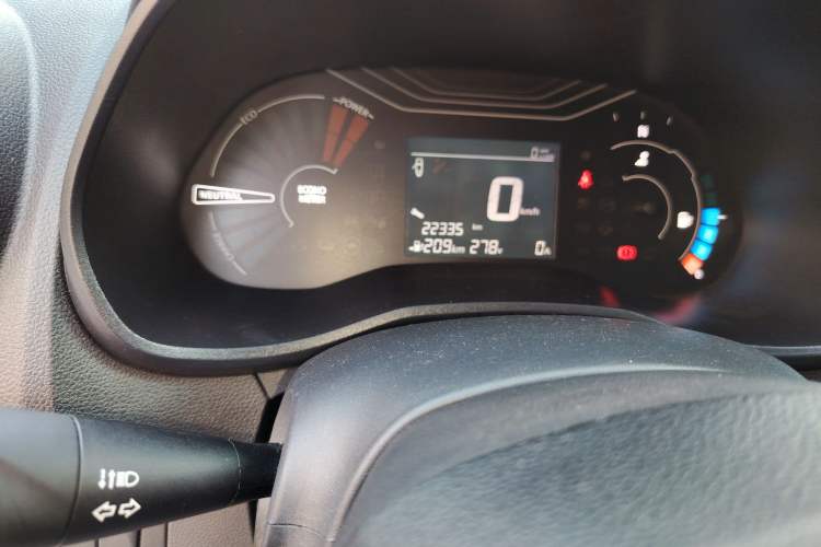 Used Dongfeng NAMMI EX1 2022 Revised PRO Enjoyment Version Odometer Close Up
