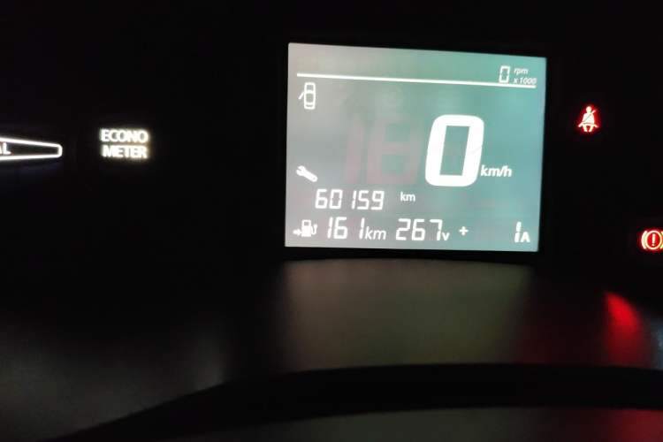Used Dongfeng NAMMI EX1 2022 Revised PRO YueShi Version Odometer Close Up