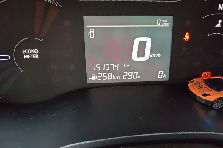 Used Dongfeng NAMMI EX1 2022 Revised PRO Enjoyment Version Odometer Close Up