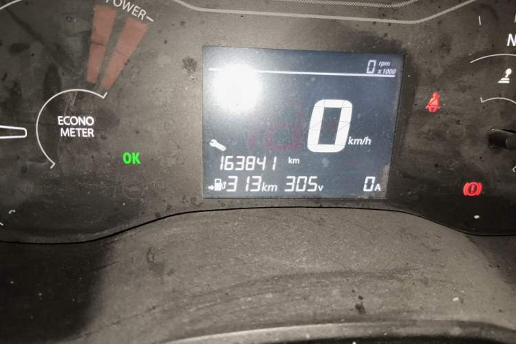 Used Dongfeng NAMMI EX1 2022 Revised PRO Enjoyment Version Odometer Close Up