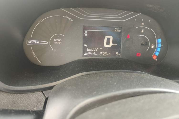 Used Dongfeng NAMMI EX1 2022 PRO Enjoyment Model Odometer Close Up