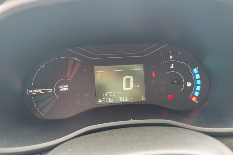 Used Dongfeng NAMMI EX1 2022 Revised PRO Yuecheng Version Odometer Close Up