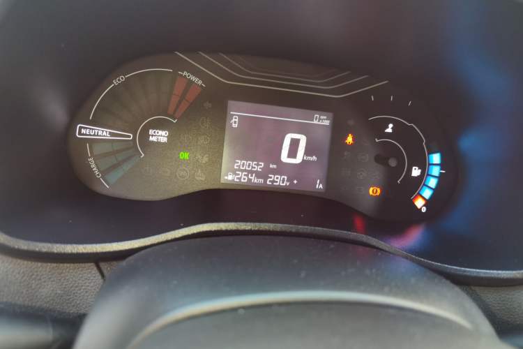 Used Dongfeng NAMMI EX1 2022 PRO Joyful Edition Odometer Close Up