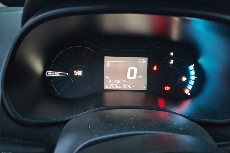 Used Dongfeng NAMMI EX1 2022 PRO Yuecheng Model Odometer Close Up