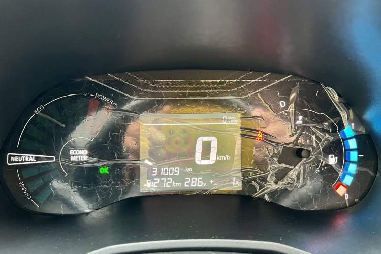 Used Dongfeng NAMMI EX1 2022 PRO Joyful Edition Odometer Close Up