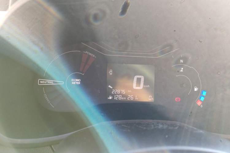 Used Dongfeng NAMMI EX1 2022 PRO Yuecheng Model Odometer Close Up