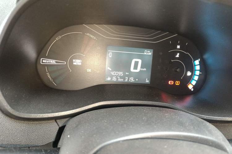 Used Dongfeng NAMMI EX1 2023 PRO Light Wind Edition Lightning Model Odometer Close Up