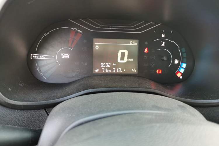 Used Dongfeng NAMMI EX1 2023 PRO Light Wind Edition Lightning Model Odometer Close Up
