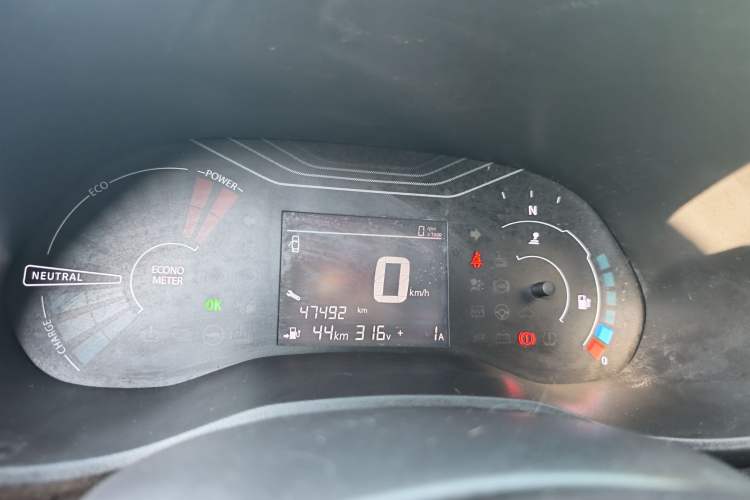Used Dongfeng NAMMI EX1 2023 PRO Light Wind Edition Lightning Model Odometer Close Up