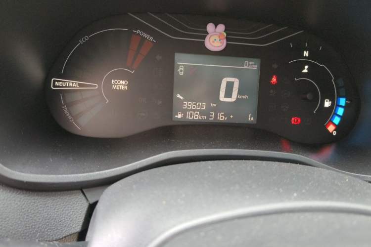 Used Dongfeng NAMMI EX1 2023 PRO Light Wind Edition Lightning Model Odometer Close Up