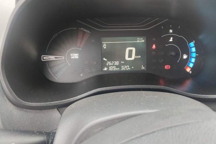 Used Dongfeng NAMMI EX1 2023 PRO Light Wind Edition Lightning Model Odometer Close Up