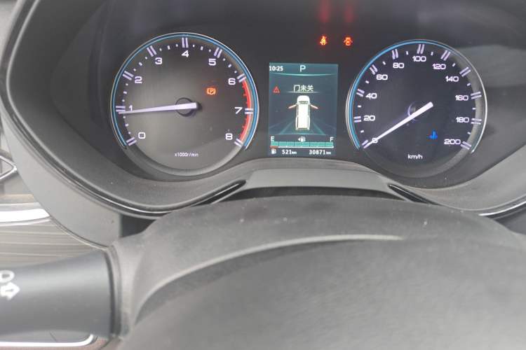 Used Dongfeng Palazzo 2022 2.0T Automatic All-Wheel Drive Zunya Trim Odometer Close Up