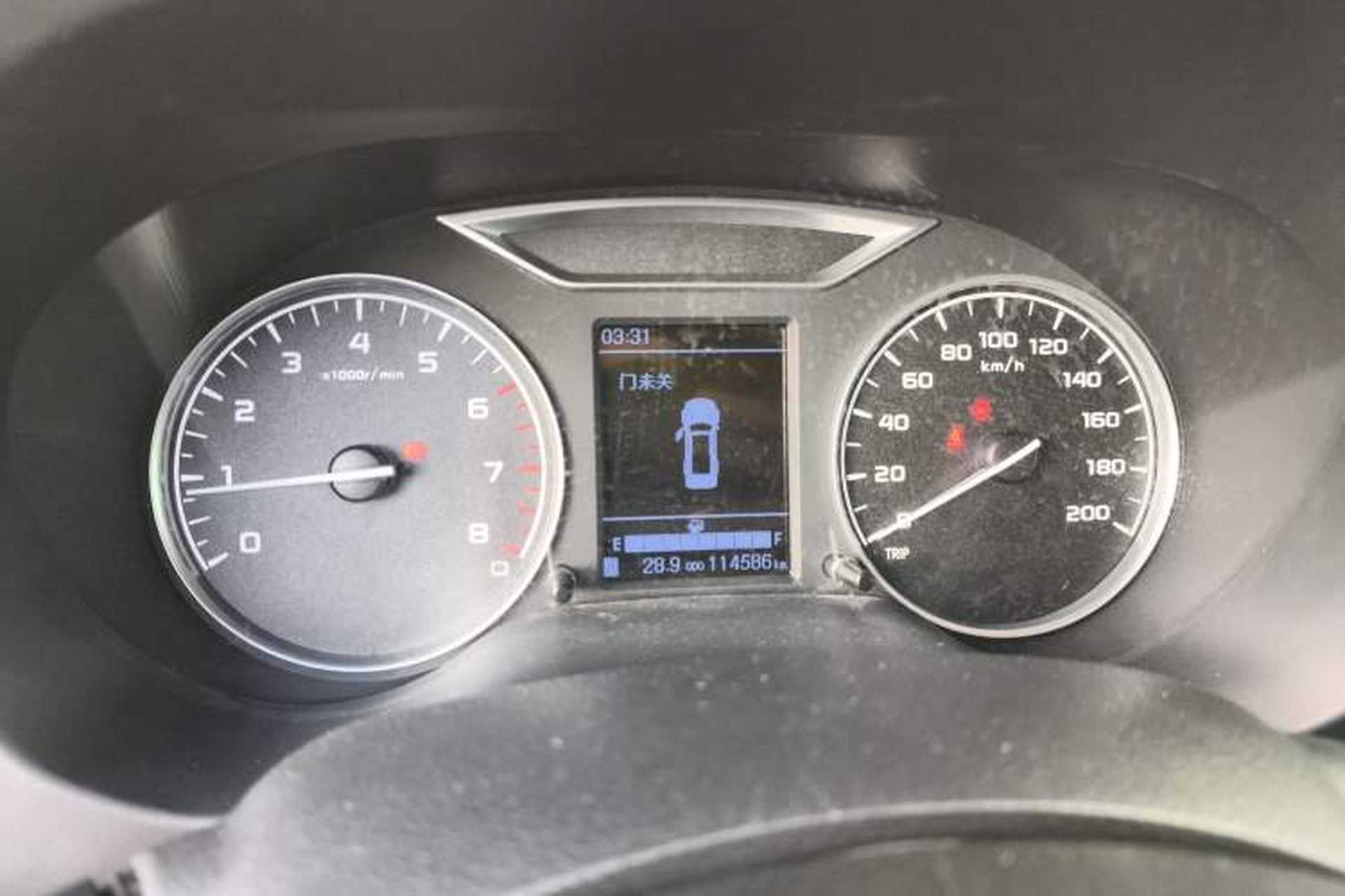 Used Dongfeng Palazzo 2021 1.8T Manual Two-Wheel Drive Elite Edition Instrument Cluster