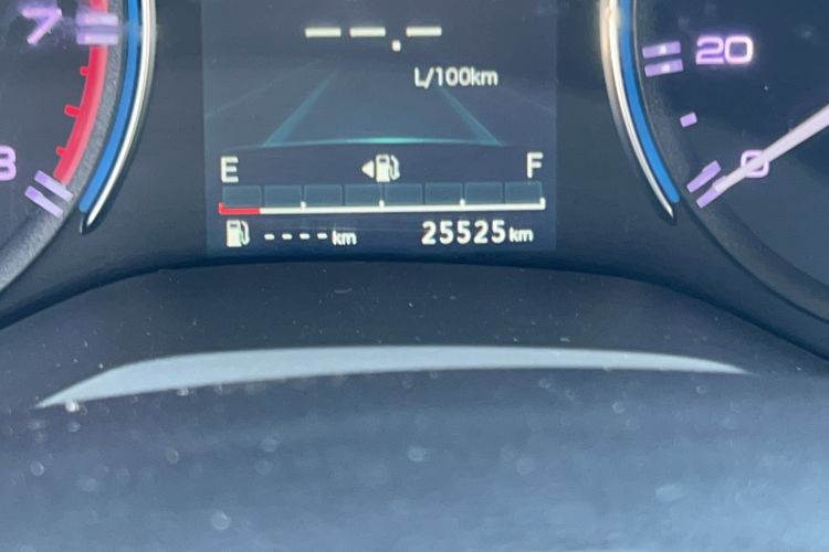 Used Dongfeng Palazzo 2022 2.0T Automatic All-Wheel Drive Zunya Trim Odometer Close Up