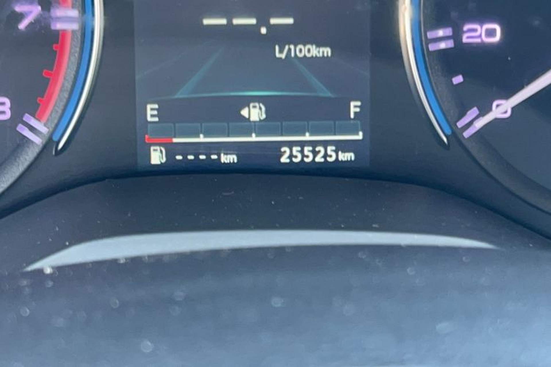 Used Dongfeng Palazzo 2022 2.0T Automatic All-Wheel Drive Zunya Trim Odometer Close Up