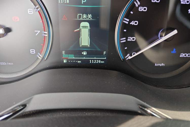 Used Dongfeng Palazzo 2022 2.0T Automatic All-Wheel Drive Zunya Trim Odometer Close Up