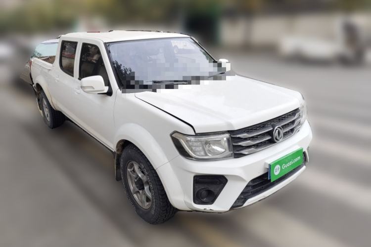 Used Dongfeng Ruichi 2021 2.4T Diesel 4x4 Adventure Edition Long Cargo Bed YCY24165-61 Front Right 45 Deg