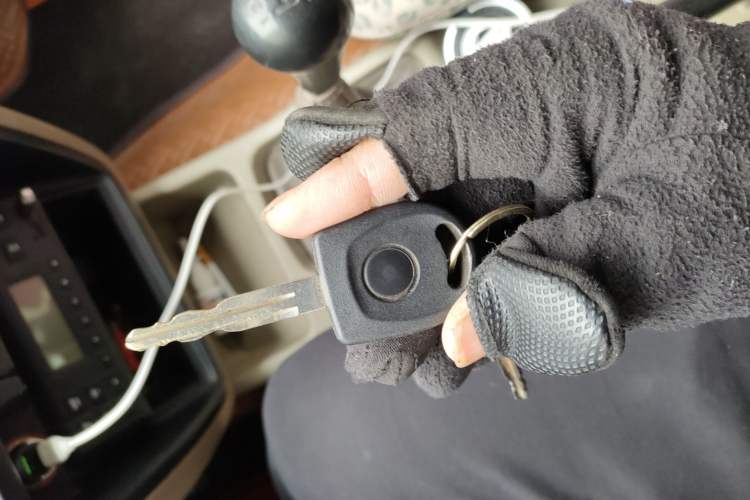 Used Dongfeng Ruichi 2010 2.4L Gasoline 4x4 Standard Version ZG24 Vehicle Key