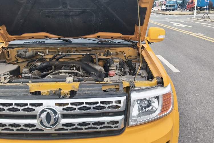 Used Dongfeng Ruichi 2017 2.5T Diesel Two-Wheel Drive Standard Version ZD25T5 Engine Bay Left
