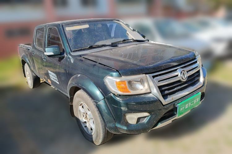 Used Dongfeng Ruichi 2018 2.5T Diesel Two-Wheel Drive Standard Version with Long Cargo Bed – ZD25T5 Front Right 45 Deg