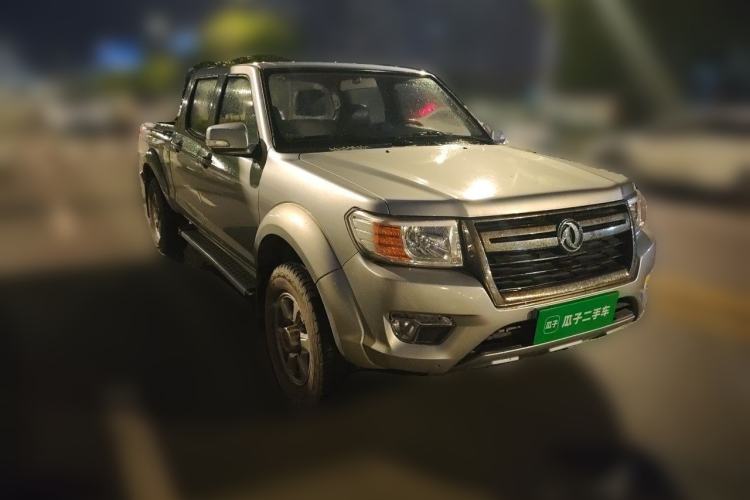 Used Dongfeng Ruichi 2018 2.5T Diesel Two-Wheel Drive Standard Version with Long Cargo Bed – ZD25T5 Front Right 45 Deg