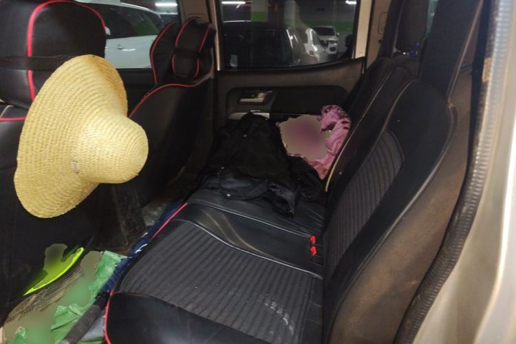 Used Dongfeng Ruichi 2018 2.5T Diesel 4x4 Standard Version ZD25T5 Left Rear Seat