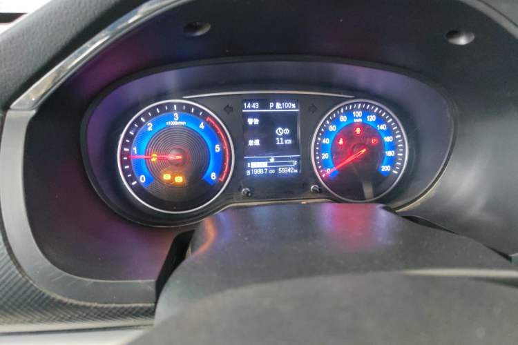 Used Dongfeng Ruichi 2021 2.4T Diesel Two-Wheel Drive Business Edition Long Cargo Bed YCY24165-61 Instrument Cluster