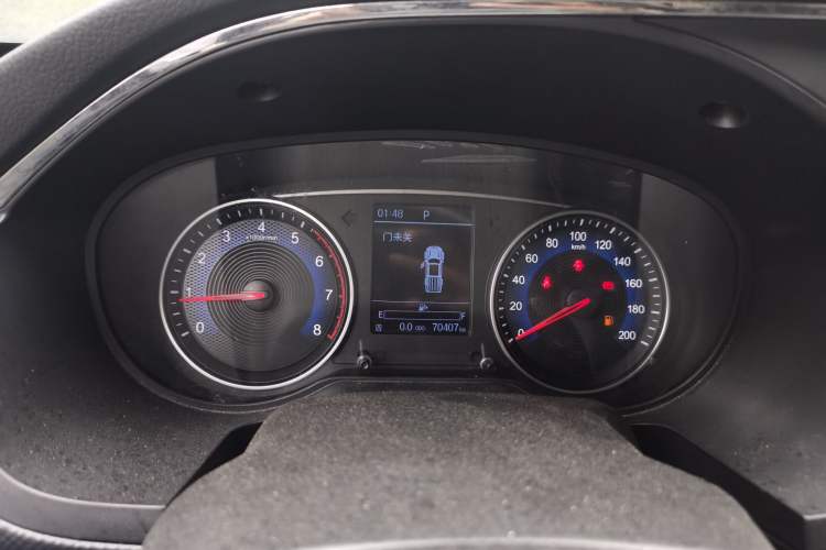 Used Dongfeng Ruichi 2021 2.4L Gasoline Two-Wheel-Drive Base Model for Entrepreneurship Model 2TZD Odometer Close Up