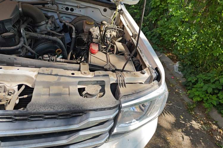 Used Dongfeng Ruichi 2021 2.4L Gasoline 4x4 Base Model with Long Cargo Bed 2TZD Engine Bay Left