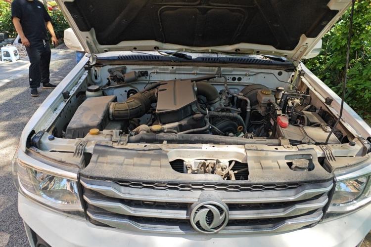 Used Dongfeng Ruichi 2021 2.4L Gasoline 4x4 Base Model with Long Cargo Bed 2TZD Engine Bay