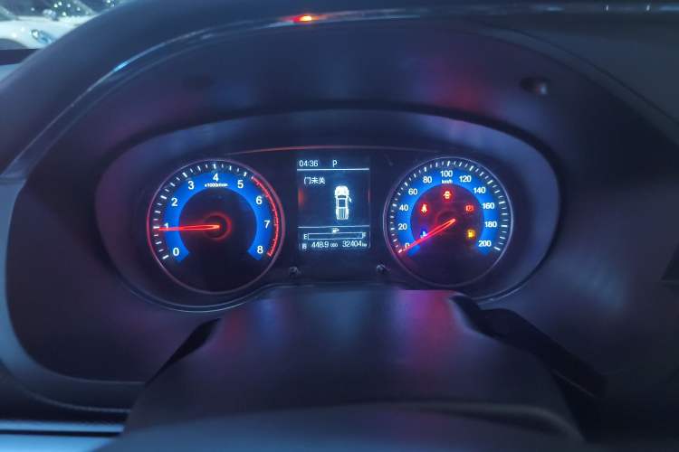 Used Dongfeng Ruichi 2021 2.4L Gasoline Two-Wheel-Drive Base Version with Long Cargo Bed 2TZD Instrument Cluster