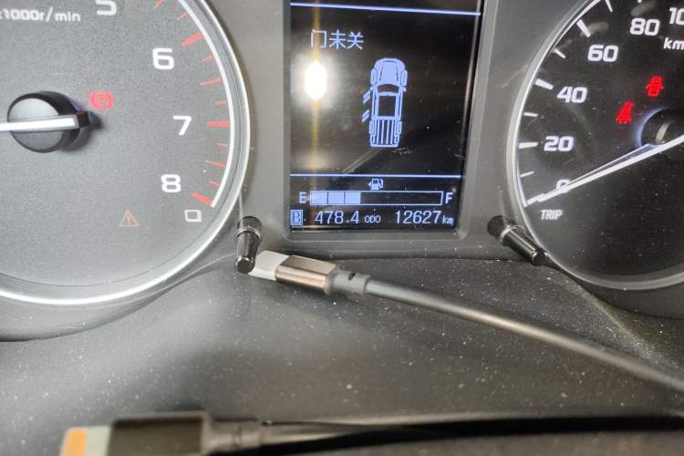 Used Dongfeng Ruichi 6 2020 2.4L Manual Two-Wheel Drive Gasoline Standard Version China VI Emission Standard 2TZD Odometer Close Up